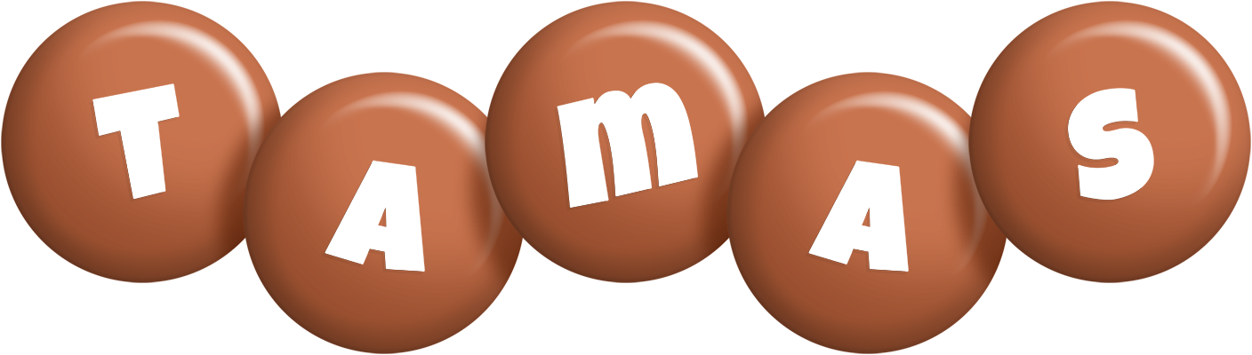 Tamas candy-brown logo