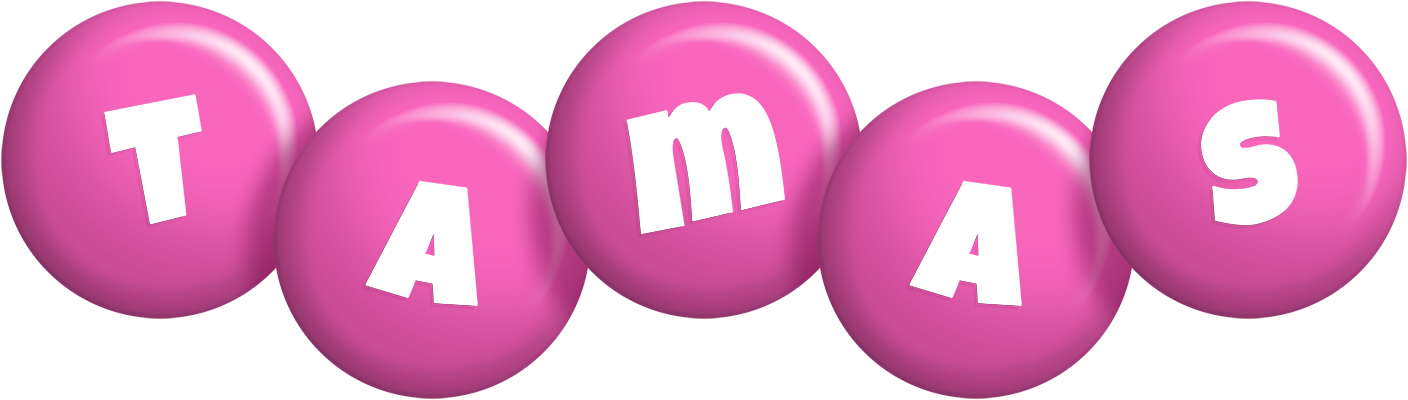 Tamas candy-pink logo