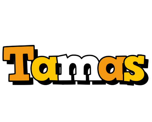 Tamas cartoon logo