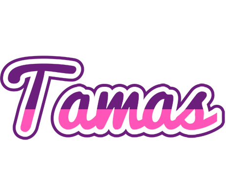 Tamas cheerful logo