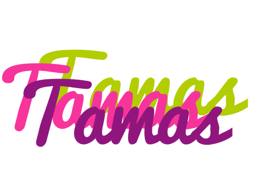 Tamas flowers logo