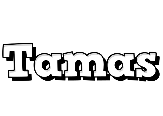 Tamas snowing logo