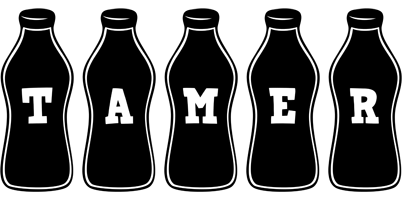 Tamer bottle logo