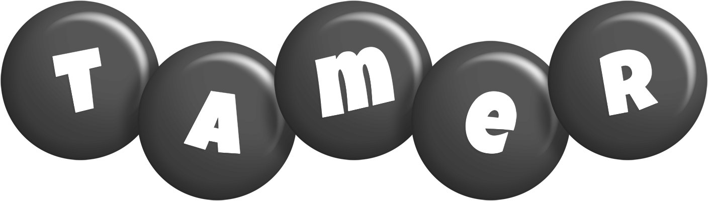Tamer candy-black logo