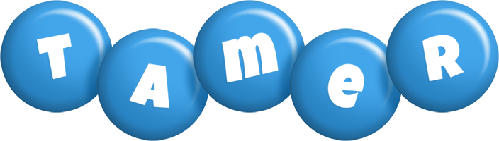 Tamer candy-blue logo