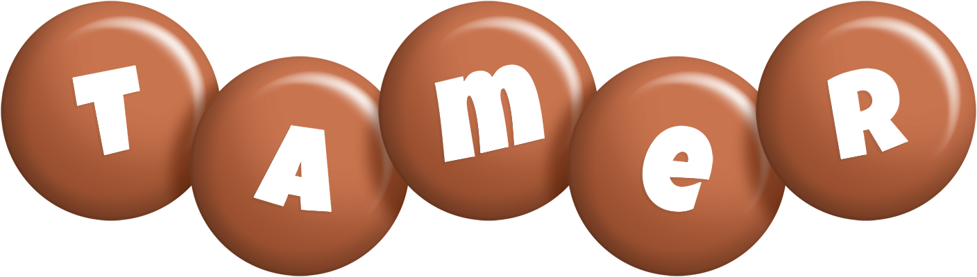 Tamer candy-brown logo