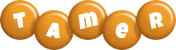 Tamer candy-orange logo