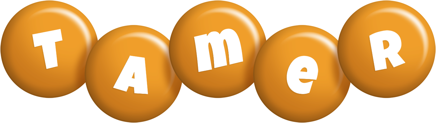 Tamer candy-orange logo
