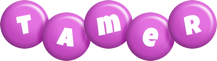Tamer candy-purple logo