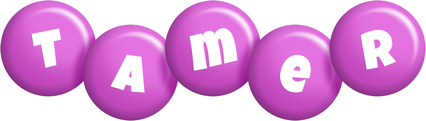 Tamer candy-purple logo