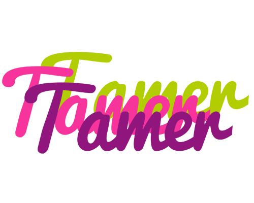 Tamer flowers logo