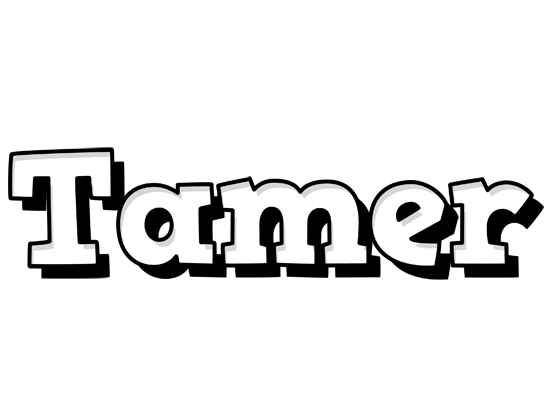 Tamer snowing logo