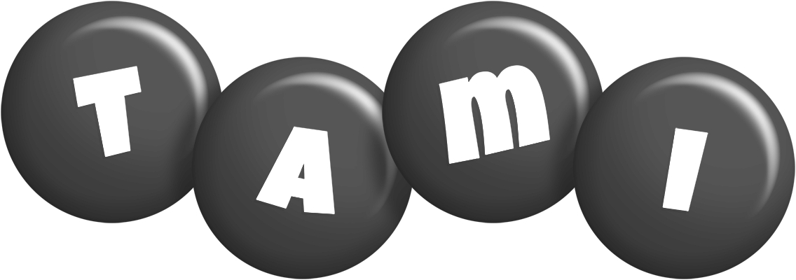 Tami candy-black logo