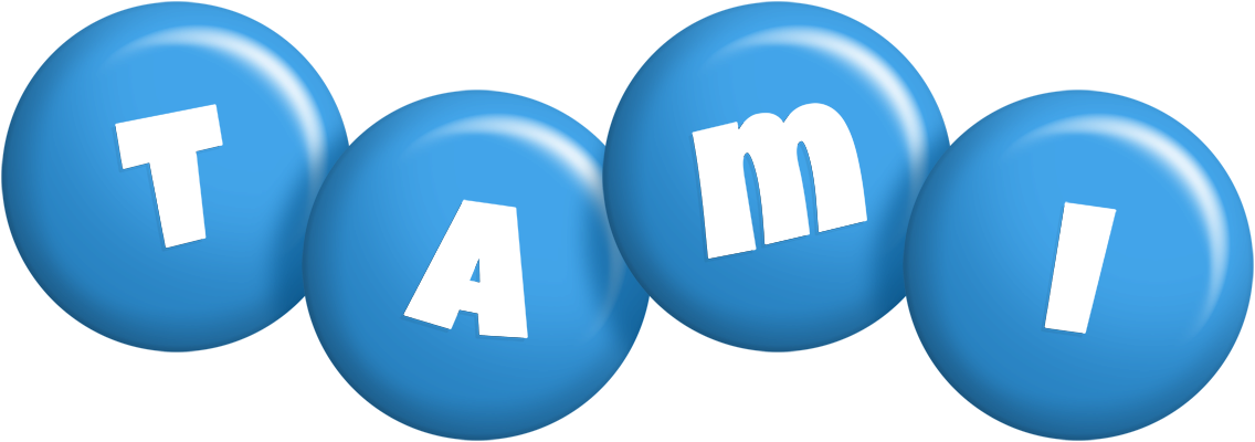Tami candy-blue logo