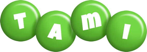 Tami candy-green logo