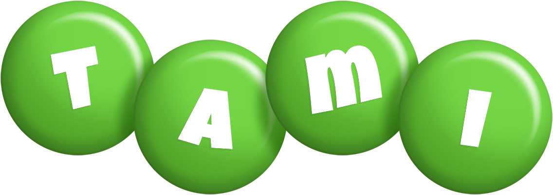 Tami candy-green logo