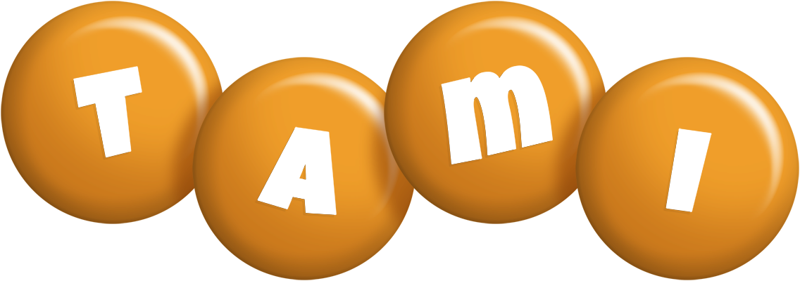 Tami candy-orange logo