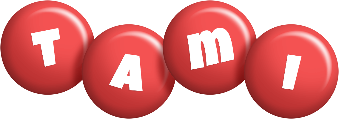 Tami candy-red logo