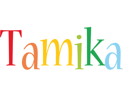 Tamika birthday logo