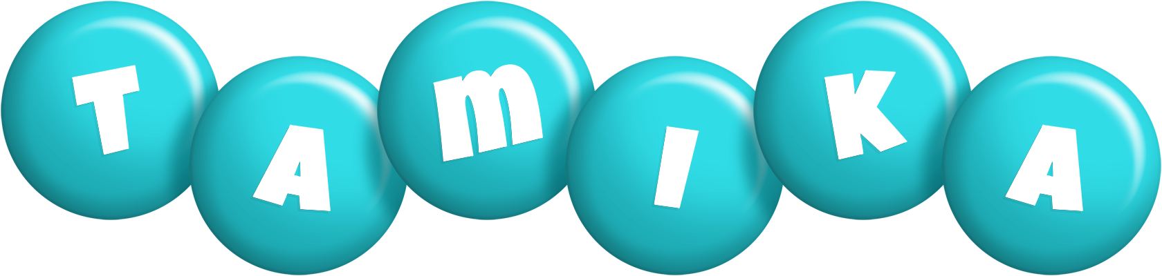 Tamika candy-azur logo
