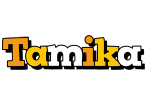 Tamika cartoon logo