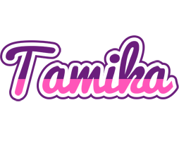 Tamika cheerful logo