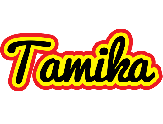 Tamika flaming logo