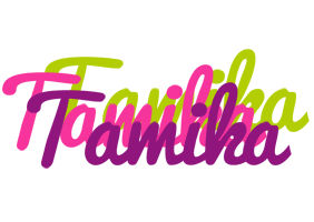 Tamika flowers logo