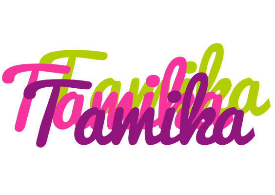 Tamika flowers logo