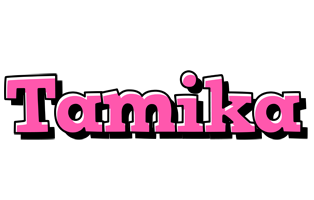 Tamika girlish logo