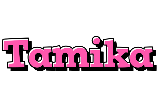 Tamika girlish logo