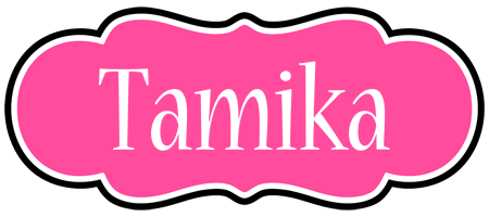 Tamika invitation logo