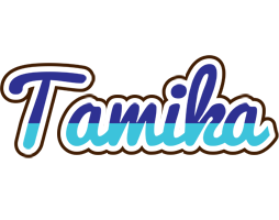 Tamika raining logo