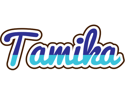Tamika raining logo