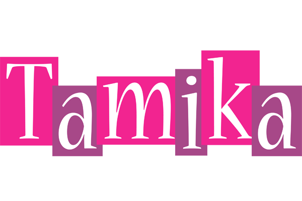 Tamika whine logo