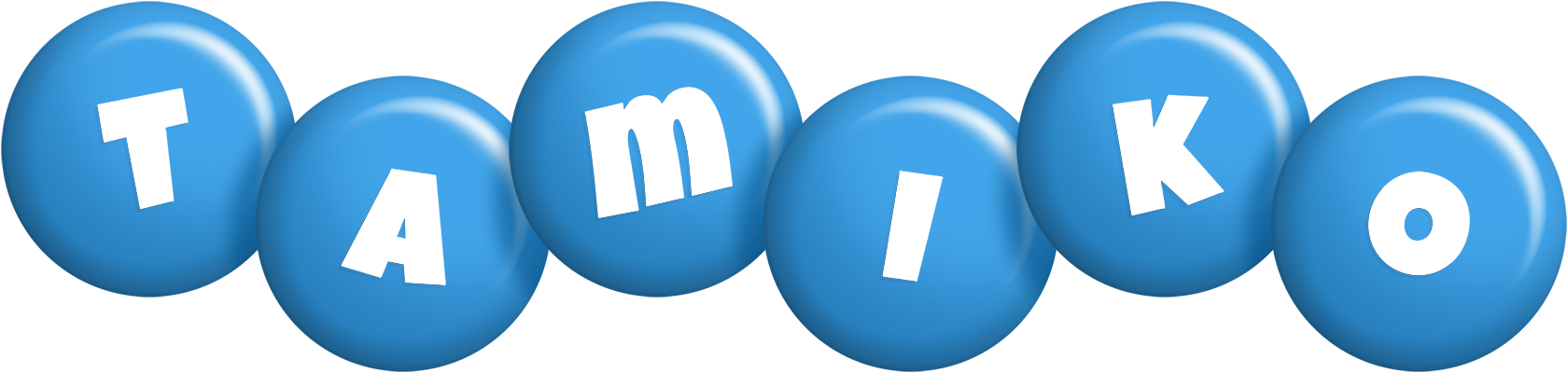 Tamiko candy-blue logo