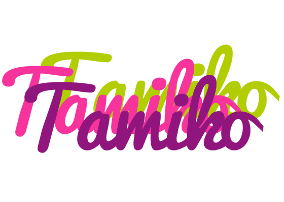 Tamiko flowers logo
