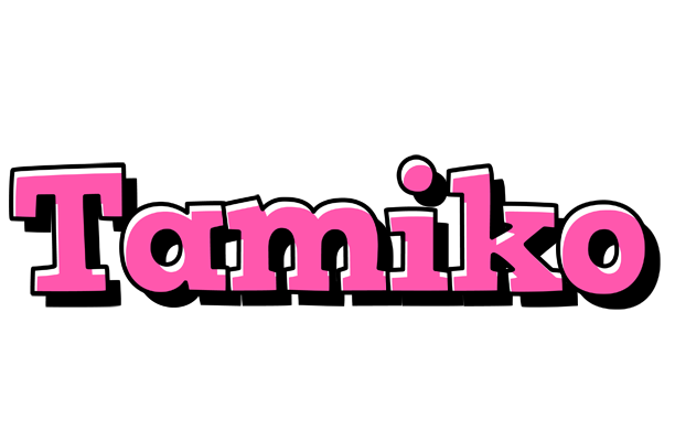 Tamiko girlish logo