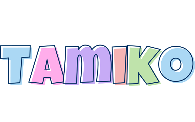 Tamiko pastel logo
