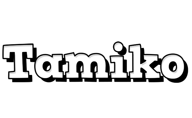 Tamiko snowing logo