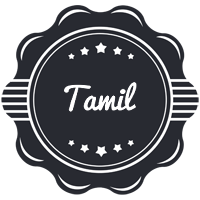 Tamil badge logo