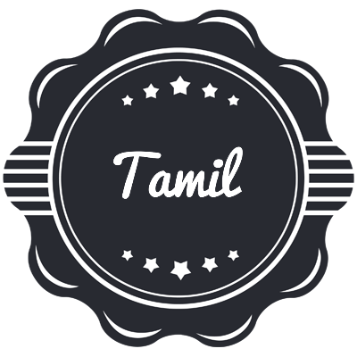 Tamil badge logo