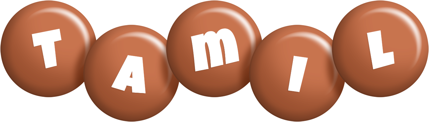 Tamil candy-brown logo