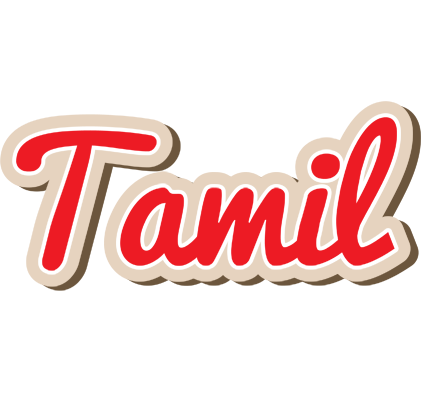 Tamil chocolate logo