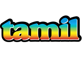 Tamil color logo