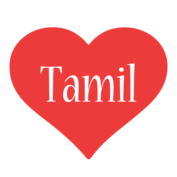 Tamil love logo