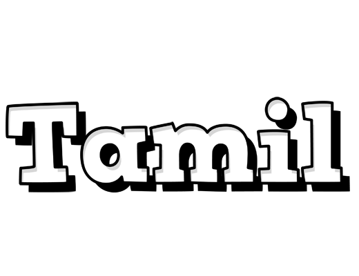 Tamil snowing logo