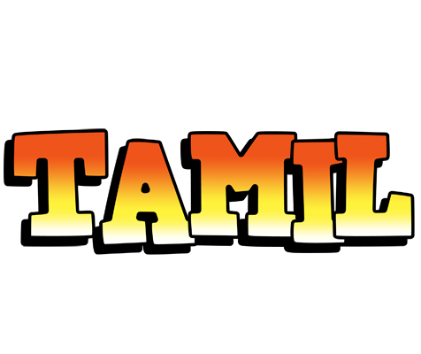 Tamil sunset logo