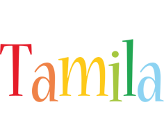 Tamila birthday logo