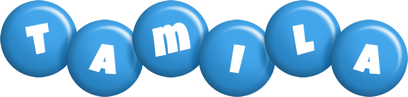 Tamila candy-blue logo